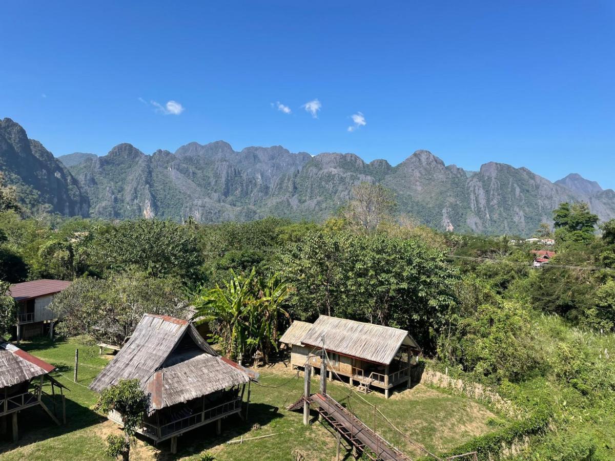 Vang Vieng Trendy Hotel Exteriör bild