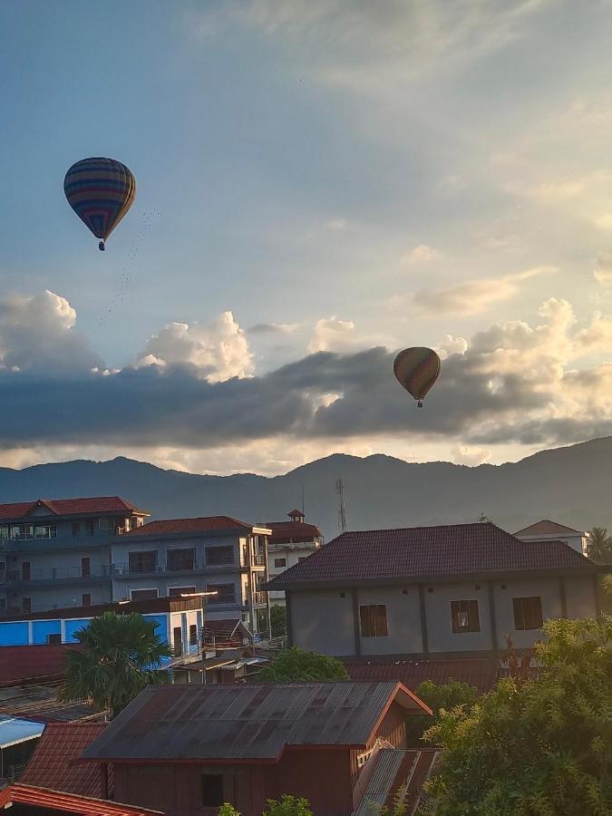 Vang Vieng Trendy Hotel Exteriör bild