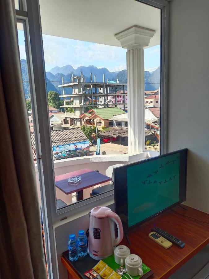 Vang Vieng Trendy Hotel Exteriör bild